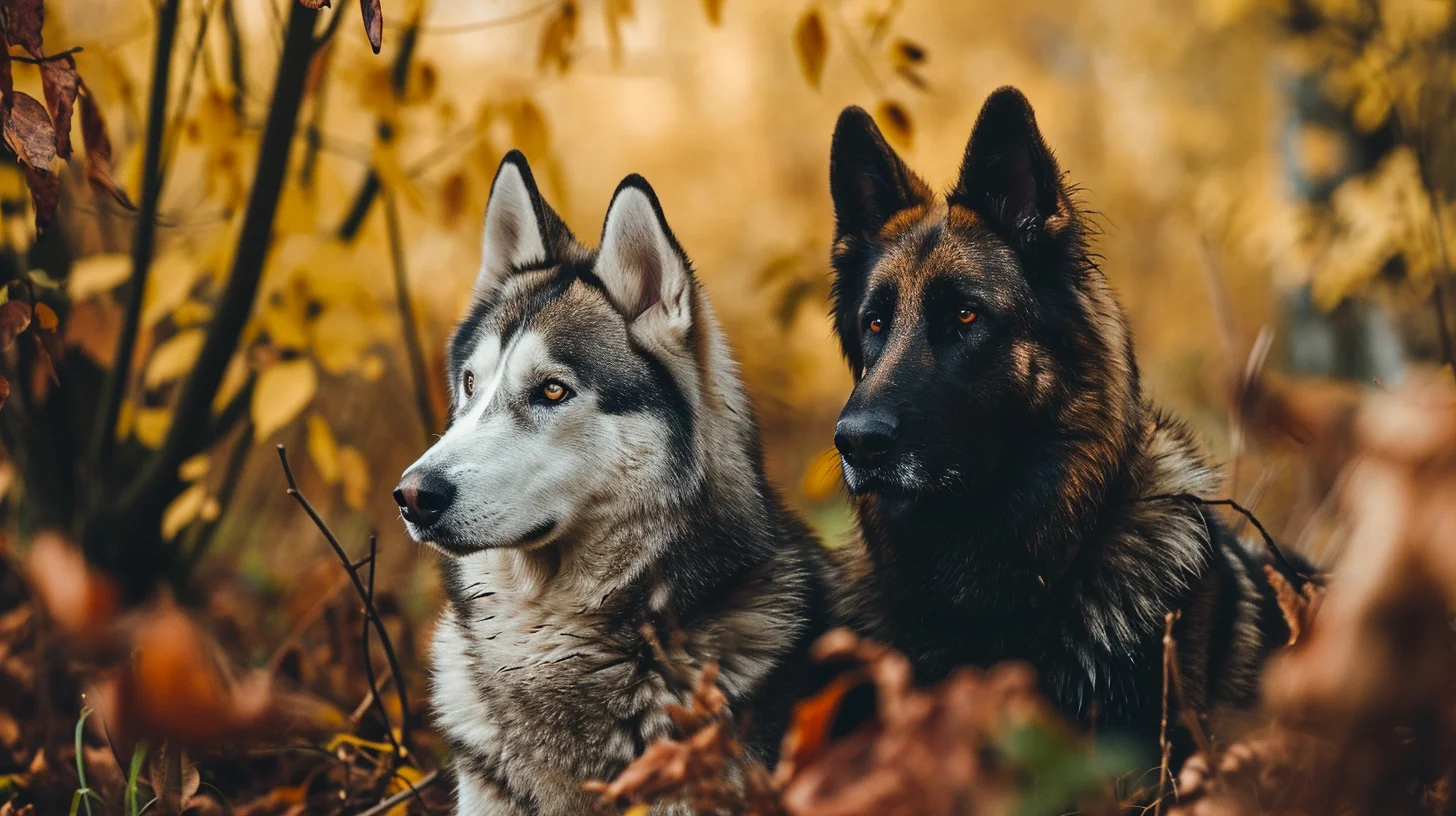 Are Huskies or German Shepherds Smarter?
